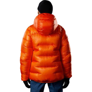 Chaqueta Acolchada para Hombre, Diseño Geométrico a Cuadros, Cuello Alto, Relleno de Algodón, Resistente al Viento, Transpirable, con Capucha, Informal, para Caza al Aire Libre - Product Image 6