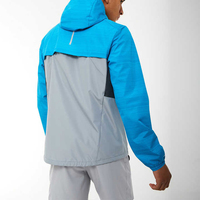 Ensemble veste coupe-vent et short pour homme personnalisé, séchage rapide, style décontracté, polyester