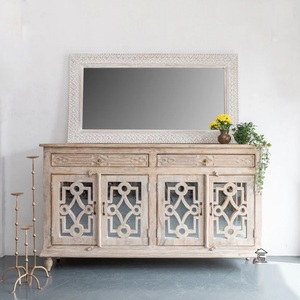 Elegant Decorative Wall <b>Mirror</b> for <b>Console</b> Area Intricate Heritage Craftsmanship with Bright Reflection Clarity - Product Image 3