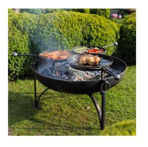 Brasero Portátil Hexagonal para Exteriores, Brasero de Leña con Soporte para Acampar, Patio Trasero, Picnic, Estilo Vertical Hueco - Product Image 2