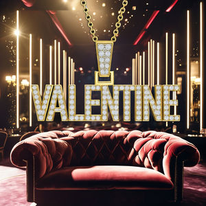 ดาวฝุ่น unisex เครื่องประดับทางศาสนาจี้เงินสเตอริ่งเพชรโมอิสชุบทองสไตล์ฮิปฮอปเสน่ห์ของงานปาร์ตี้ - Product Image 1