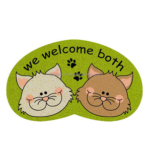 45cm*75cm Abstract Non-Slip PVC backed animal printed <b>Door</b> <b>Mat</b> Classic Style for Hotels Home Outdoor Medium Thickness - Product Image 2