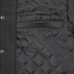Low MOQ OEM Manufacturer High Quality Embroidery <b>Men</b> College <b>Leather</b> Sleeves Custom Baseball Letterman Varsity <b>Jacket</b> - Product Image 6