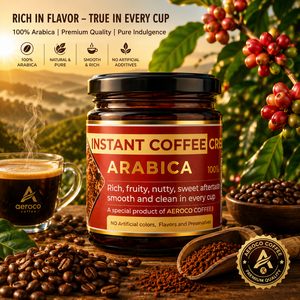 ผู้ผลิต OEM/ODM กาแฟสำเร็จรูปคุณภาพสูง 45 กรัม 100% อาราบิก้าบริสุทธิ์ ผงกาแฟอาราบิก้าอบแห้งแบบแช่เยือกแข็ง ขายส่งจากเวียดนาม - Product Image 1