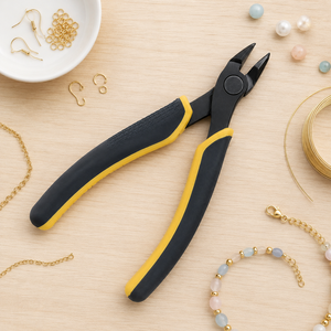 Pince coupante latérale professionnelle pour bijoux, coupe-fil de précision avec poignée ergonomique antidérapante - Product Image 5