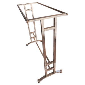 Présentoir de Luxe Portable Bros Display en Métal Pliable Robuste pour Vêtements – Support de Présentation Moderne pour Magasin, Portant Autoportant - Product Image 6