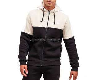 Survêtement de Sport avec Logo Personnalisé de Haute Qualité Gsm 400 avec Fermeture Éclair Haute Couture pour Hommes Polyester Coupe-Vent Streetwear - Product Image 2
