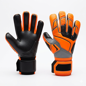 Gants de gardien de but de football d'élite offrant une performance de manipulation supérieure, une conception flexible des doigts, un ajustement confortable, une fermeture sécurisée et - Product Image 1