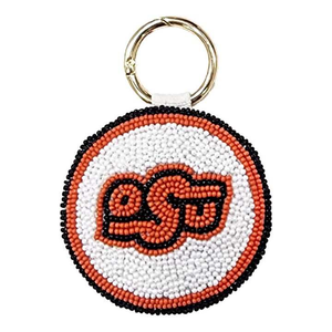 Handmade Bead <b>Keychain</b> <b>Customized</b> Shape Cotton Embroidery Howdy Design Festival Charm Christmas Chinese New Year BY MULTI CRAFT - Product Image 5