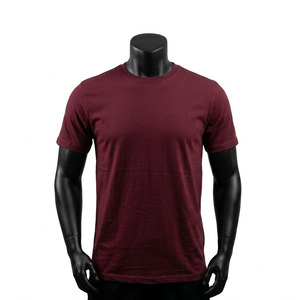 เสื้อยืดผู้ชายสีพื้นสไตล์ลำลอง ผ้าฝ้าย/โพลีเอสเตอร์ 100% เป็นมิตรกับสิ่งแวดล้อม แห้งเร็ว ระบายอากาศได้ดี เหมาะสำหรับฤดูร้อน - Product Image 1