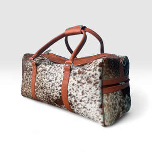 Sac de voyage en cuir véritable de qualité supérieure, fabriqué en usine OEM, avec fermeture à glissière, léger, grande capacité, sangle réglable LHODB-0084 - Product Image 5