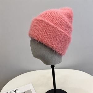 Solid Color Cotton/<b>Wool</b> Breathable Waterproof Customizable Reasonable Price High Quality Casual Outdoor <b>Men</b> Women Beanie <b>Hats</b> - Product Image 2