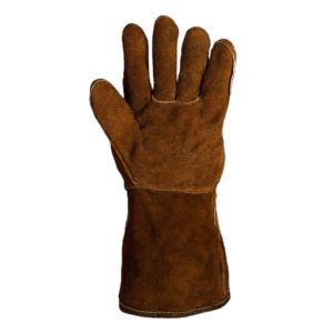 Premium Quality Heavy Duty Breathable 11 oz Construction Safety <b>Gloves</b> Cowhide Split Leather <b>Tig</b> <b>Welding</b> Industrial Hand - Product Image 6