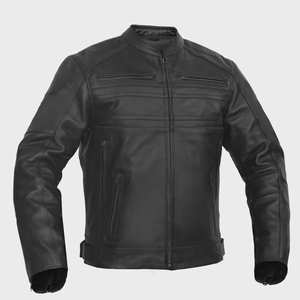 เสื้อแจ็คเก็ตหนังผู้ชายแบบทางการสำหรับฤดูหนาว น้ำหนักเบา ดีไซน์สั่งทำพิเศษ OEM คุณภาพสูง ระบายอากาศได้ดี สำหรับขายออนไลน์ - Product Image 4