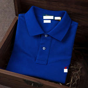 Chemise d'été formelle haut de gamme pour homme, en pur coton tricoté, respirante, à col, avec broderie d'animaux à petits motifs, style business - Product Image 3