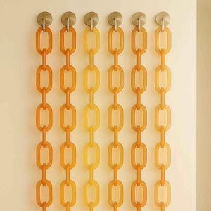 อะคริลิคเรซิ่น โซ่ขนาดใหญ่ สำหรับทำม่านประตู ฉากกั้นห้อง ตกแต่งผนังภายใน สายคล้องกระเป๋า วัสดุงานฝีมือ - Product Image 1