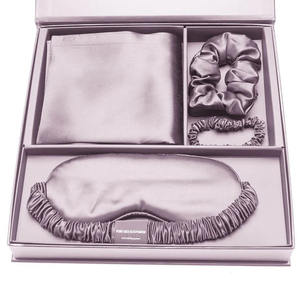 Juego de Regalo de Funda de Almohada de 16, 22 y 25 Momme 100% Seda de Morera Oeko-Tex con Caja, Cremallera y Logo - Product Image 2