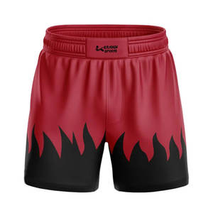Shorts MMA pour hommes, 100 % haute qualité, personnalisés, marque privée, prix raisonnable, longueur courte, en vente. - Product Image 1