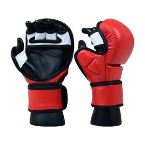 Guantes de Sparring de Alta Calidad, de Cuero, Transpirables, Ligeros, que Brindan Protección y Comodidad, Guantes de Boxeo Unisex para Entrenamiento y Sparring - Product Image 4