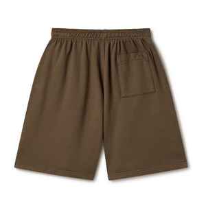 Proveedores mayoristas de pantalones cortos deportivos premium para hombre. Para el nuevo verano, pantalones cortos de punto de felpa 100% algodón para hombre, lisos, con logotipo. - Product Image 6