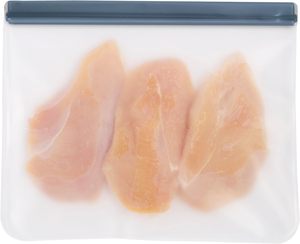 ถุงแช่แข็งแบบใช้ซ้ำได้ขนาดแกลลอน ปิดผนึกและป้องกันการรั่วซึม ชุดถุงน้ำแข็งแบบใช้ซ้ำได้ ถุงแช่แข็ง ถุงเก็บของ - Product Image 3