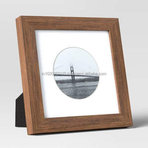 Natural wooden <b>photo</b> <b>frame</b> for eco friendly decor wall table display simple earthy style <b>gift</b> wedding anniversary birthday - Product Image 2