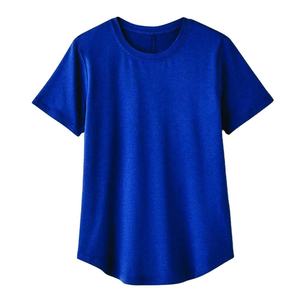 Camiseta de Mujer de Manga Corta, Color Sólido, Informal, de Fibra de Bambú y Algodón Ecológico, Tejido Súper Suave y Transpirable, Corte Regular - Product Image 1