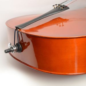 Custodia per Violoncello 4/4 Stile Retrò con Arco e Resina, Elegante Accessorio Vintage per Strumenti Musicali - Product Image 5