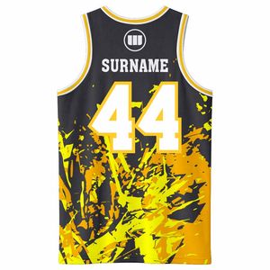 Nuevo Conjunto de Uniforme de Baloncesto Personalizado para Clubes, Academias y Escuelas, Jersey y Pantalones Cortos Sublimados, Ropa Deportiva - Product Image 3
