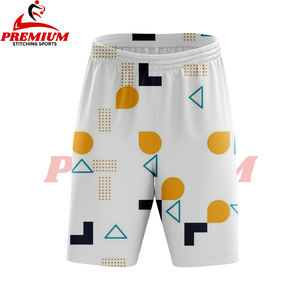 Pantalones cortos de malla 100% poliéster para hombre, talla grande, sueltos, para nadar, surfear, correr, transpirables, al por mayor. - Product Image 6