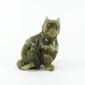 Figurines de pingouins en onyx sculptées à la main, personnalisées OEM/ODM, 5 pouces, style animal, sculpture en pierre, décoration de vacances, cadeau - Product Image 5