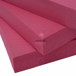 Panneau d'isolation en polystyrène rouge Diamond Jumbolon XPS pour la protection thermique des murs 400-500 KPa Classe d'inflammabilité B2 - Product Image 5