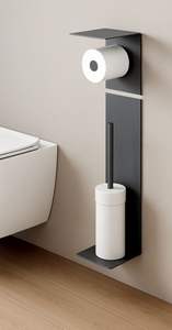 Support de papier toilette opulent pour salle de bain, porte-rouleau royal, support de papier toilette majestueux, accessoire de salle de bain signature - Product Image 5