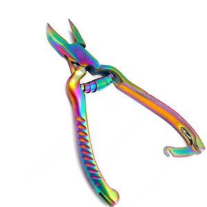 Cortauñas de acero inoxidable 2026 para uñas gruesas o encarnadas, tijeras para cutículas, herramienta de manicura - Product Image 6