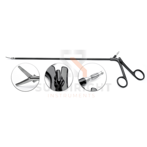 Pinzas de Artroscopia ACLPCL Tipo Hueso de la Suerte, Recuperadores de 2.7mm y 3.4mm, Instrumento Quirúrgico de SurgiRight - Product Image 2