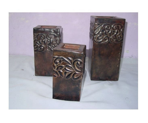 Nouveau design de pot de fleurs en métal haut, peinture colorée, haute qualité, décoration intérieure/extérieure pour la maison, la pépinière ou le jardin - Product Image 2