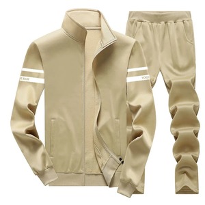 <b>Men's</b> Winter Jogging Track Suit Drawstring Closure Quick Dry Four-Way Stretch <b>Full</b>-<b>Length</b> <b>Coat</b> Straight - Product Image 3