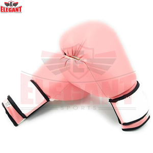 Guantes de Boxeo Multiusos Color Rosa Desgastado, Marca Privada, Ergonómicos, con Soporte para Muñeca, Equipo de Entrenamiento para Bolsas de Boxeo - Product Image 4