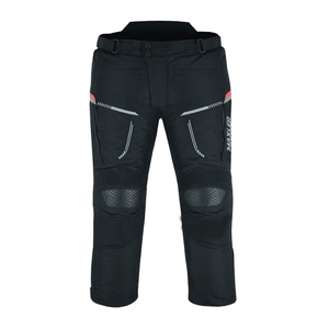 Printed Plus Size Motorcycle Textile Trousers for <b>Long</b> Distance Touring with Breathable Fabric CE <b>Level</b> 1 Knee Arrmor Waterproof - Product Image 5