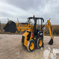 Chargeuse-pelleteuse rétro JCB 1CX d'occasion en gros, prix compétitif, offre limitée, moteur inclus