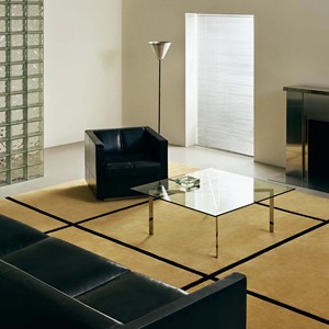 Tapis moderne fait main en laine de chameau Cadro, tapis de qualité supérieure pour salon, chambre, revêtement de sol, décoration intérieure. - Product Image 4