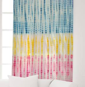 Rideau en coton imprimé tie-dye teint à la main, style bohème, pour chambre d'hôtes de complexe hôtelier, vente en gros Inde - Product Image 4