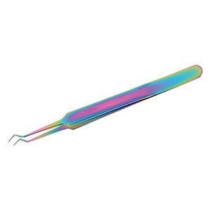 Fournisseur et fabricant OEM de pinces à cils pour usage en salon, design ergonomique, pinces à cils multicolores. - Product Image 1