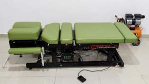 Table de physiothérapie et chiropratique électrique réglable en hauteur de haute qualité avec fonction de flexion et de traction, table manuelle à abaissement - Product Image 5