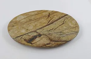 High Demand Brown Marble Stone Era Luxury Eco-Friendly <b>Bathroom</b> <b>Accessories</b> <b>Set</b> Elegant Vanity Organizer for Modern Decor - Product Image 2