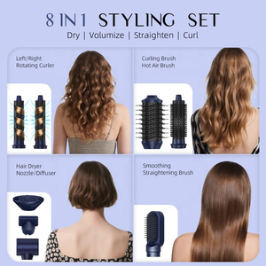 2026 Premium 110000RPM Haute Vitesse 8 en 1 Coiffeur Multifonction Professionnel Ionique Air Wrap Curler pour un Séchage Rapide Ultime et une Qualité Salon - Product Image 5