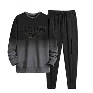 Chándal moderno con diamantes de imitación, atuendo informal cómodo para ropa de calle y uso diario de moda - Product Image 1