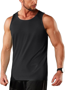 OEM Gym <b>Singlets</b> Mens Tank Tops GYM Tank Top Sports Clothes Stringer Bodybuilding Fitness Men Fashion Custom Cotton Stringers - Product Image 2