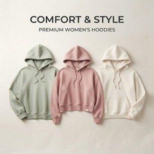 เสื้อฮู้ดผู้ชายสีเขียวมะกอก ผ้าฟลีซหนานุ่ม สวมใส่สบาย สไตล์สตรีทแวร์ มีซับใน ระบายอากาศได้ดี พร้อมเชือกผูกฮู้ด - Product Image 4