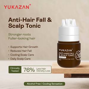 Tonique capillaire officiel Yukazan Herbal Anti-Chute 70ml Soutien à la croissance Approvisionnement en gros - Product Image 2